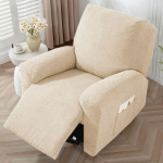 Veekindel Jacquardtugitooli kattekomplekt Tugitooli &uuml;lekate Relax Tugitooli Lazy Boy Veniv Diivanitooli Kate 1/2/3-kohaline 1 Seater(4pcs)