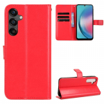 Nahast klapp&uuml;mbris Samsung Galaxy M15 M35 M55 M14 M34 M54 5G M13 M23 M33 M53 kaanega Rahakoti kaardipesa alus P&otilde;rutuskindel hoidik &auml;rikate For Samsung M15 5G must