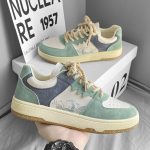 V&auml;ike disain Kokkup&otilde;rkevaba Hiina-&scaron;ikk meeste kingad Moetrend Mitmek&uuml;lgsed Noorte &Otilde;pilaste Tossud Meeste Vabaaja Madala S&auml;&auml;rega Hingavad Lauakingad 44 punane