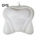 Libisemisvastase iminapaga vannipadi massaaž Eriti pehme pea kaela- ja seljatugi 4D &otilde;hkv&otilde;rk padi vannipadi spaatarvikud valge