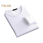 S&uuml;gis Talv Meeste Aluss&auml;rk Slim Fit Paks Pl&uuml;&uuml;s O-kaelusega Pullover Veniv Pikkade Varrukatega &Uuml;hev&auml;rviline Pluss Suurus Keskmise Pikkusega Fitness Treening Igap&auml;evane L valge