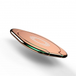 Mobiiltelefoni r&otilde;nga hoidiku alus, universaalne 360 ​​kraadi p&ouml;&ouml;rlev alus iPhone'i Samsung S10 jaoks HUAWEI P30 magnetiline autokinnitusalus nutitelefon must