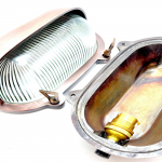 T&ouml;&ouml;stuslik vaheseinte valgusti seinalagi Retro vana merevana antiikv&auml;rviline alumiiniumist ovaalse kujuga seinavalgusti