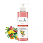 Biotique Fruit Brightening Face Wash| Ayurveda ja orgaaniliselt puhas| 100% botaanilised ekstraktid| Sobib k&otilde;ikidele nahat&uuml;&uuml;pidele | 200 ml