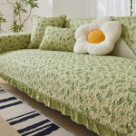 Uus Retro pastoraalne diivanikate, universaalne igaks aastaajaks Puuvillane diivanipadi aknapadja diivanikatted tugitoolide kodukaunistamiseks 70x70cm 1pcs