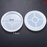 Alusalus Silikoonvorm Suure suurusega &uuml;mmargune alus Betoonvorm Terrazzo &uuml;mmargune plaat 80mm