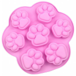 Silikoonvorm Lovely Paw Ice Cube Seep Fondant Dekoratsioon Silikoon Shape Vorm
