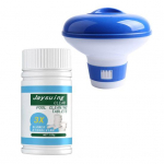 Basseinipuhastustabletid 100g kloorivad tabletid ujuva kloorijaoturiga Basseini puhastus