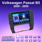 2 DIN Androidi autoraadio Volkswagen Passat B5 2000 - 2005 multimeediumipleieri peakomplekti stereo GPS-navigatsioon WIFI 1+16GB 1+16GB