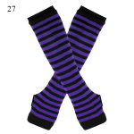 20201 Paari triibuliste varrukatega varrukatega silmkoelised kindad naistele, t&uuml;drukutele, s&otilde;rmedeta k&uuml;&uuml;narnukikindad, moodsad pika k&auml;ekattega k&uuml;&uuml;narnuki labakindad