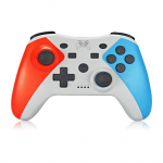 M&auml;ngupuldid toetavad Bluetoothi ​​juhtmevaba kontrolleri turboga &uuml;hilduvat Nintendo Switchi m&auml;ngupulti NS Switchi OLED-konsooli USB-arvuti juhtkangi 6 telje jaoks 15.7*14*6.3cm punane/sinine