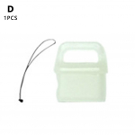 Sobib DJI Neo akupordi tolmupistikule, k&auml;eshoitavale pordile, silikoonist drooni laadimiskaitsele C X8B1 black-1pcs