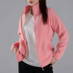 Vabaaja Soe V&auml;lisjope Kahepoolne Naiste Fliisjakk S&uuml;gis Talv Lamba Fliis P&uuml;stkrae Kampsun Sweatshirt Sisevooder S