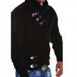 Mood talv uus stiil meeste kampsun pikkade varrukatega nahast n&ouml;&ouml;biga s&auml;rk 3XL