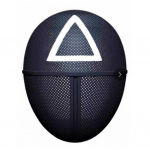 Kalmaari m&auml;ng Cosplay mask Ruudukujuline ring kolmnurk Kalmaari m&auml;ng Maskid kogu n&auml;gu