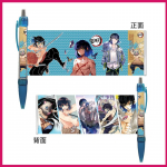 Anime Demon Slayer pastapliiats joonistuspintsel Plastikust pastapliiatsid Kooli kontorikingitused Kontoritarbed