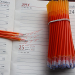 10 tk 0,5 mm v&auml;rvi kustutatavad t&auml;idised DIY Doodle joonistuspliiats koolitarbed kirjatarbed must