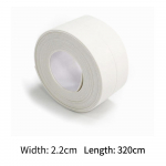 PVC vannituba k&ouml;&ouml;k du&scaron;&scaron; Veekindel hallituskindel lint valamu vanni tihendusriba WC vahe Tihendusriba tugev isekleepuv teip 2.2CM x 320CM valge