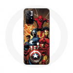Coque Maniacase pour Redmi Note 11 5G Avengers invaders Anciens soldats