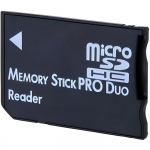 Adaptateur de carte m&eacute;moire pour PSP (Noir)