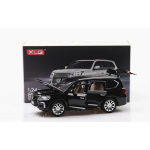 1/24 m&auml;nguauto LEXUS LX570 metallist m&auml;nguasjasulamist autod, valatud mudelid ja m&auml;ngus&otilde;idukid, automudel, miniatuursed mudelautode m&auml;nguasjad lastele must