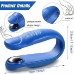 Tiger Point p&ouml;idla massaažiklamber Acupressure Point Massager Meridian massaažiklamber sinine