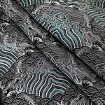 100x145cm Damask Brokaad Laine Žakaarmustriline Siidsatiinkangas Lava Kost&uuml;&uuml;m Polster M&ouml;&ouml;bel Kardin Ise-tee R&otilde;ivamaterjal 100x145cm