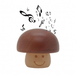 Muusikakarp Puidust seenekujuline muusikakarp Armsad loomingulised kaunistused S&uuml;nnip&auml;ev s&otilde;brap&auml;ev pruun