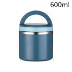 630/1000 ml toidutermospurk isoleeritud supitopsiga termosed roostevabast terasest l&otilde;unas&ouml;&ouml;gikarp termos hoiab koolilastele kuumalt S sinine