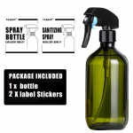 500 ml korduvt&auml;idetavad pihustuspudelid sildiga plastist kaasaskantav pihustuspudel aiataimede k&ouml;&ouml;gi jaoks style 1