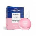 Aqualogica Radiance+ Juicy Dew Drops valgustav n&auml;oseerum meestele ja naistele &ndash; arbuusiga | Seerum s&auml;ravale, rasusele ja kuivale nahale -30 ml