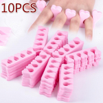 10 tk Nail Art Pehme vahust s&otilde;rmede varvaste eraldaja komplekt salong DIY v&auml;rvimine k&uuml;&uuml;ned pikendavad anti Touch 1pcs