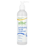 Alba Botanica, Exfoliating Facial Cleanser, 8 fl oz (237 ml) white