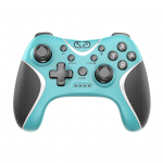 Juhtmevaba m&auml;ngupult, STK-7038 BT m&auml;ngupult kuue teljega Nintendo Switchi/Androidi/TV jaoks 15.7*10.8*5.5cm sinine