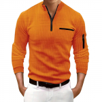Meeste pikkade varrukatega graafiline ja tikitud moodne T-s&auml;rk kevade ja s&uuml;gise pikkade varrukatega pullover XXL
