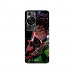 Coque Huawei P60 Demon Slayer Tanjiro Kamado &eacute;nerv&eacute; manga anime Maniacase