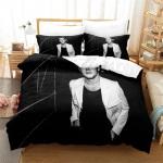3D prindiga Niall Horani voodipesukomplekt, tekikott, tekk, voodikomplekt, tekikott, padjap&uuml;&uuml;r, king size, queen size, &uuml;heinimesevoodi, poistele, t&uuml;drukutele, t&auml;iskasvanutele US Twin 173x218cm