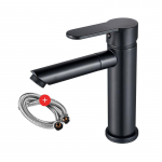 P&ouml;&ouml;ratav vannitoa kraan, t&auml;isvaskne vannitoa kraan, k&uuml;lma ja kuuma vee segisti, &uuml;he k&auml;epidemega tekile paigaldatav kraan