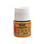 Peinture - P&eacute;b&eacute;o - C&eacute;ramic - Jaune clair - 45ml - Brillant