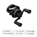 PURELURE ZANA Baitcasting Reel Left Hand