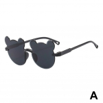 Uued Bear Shape p&auml;ikeseprillid Lastele Mood P&auml;ikeseprillid T&uuml;drukute Varjud Juhi prillid An F4S1 Gray-One size