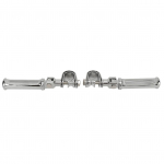 Mootorratta maantees&otilde;idu jalatoed 25 mm kuni 32 mm alumiiniumsulam universaalne sobivus mootori kukkumiskaitse jalatugi