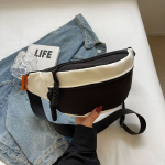 Meeste Crossbody kotid Ins-stiilis lihtsad Crossbody kotid naistele V&auml;rvi blokeerivad &uuml;li&otilde;pilaste jalgratturite rinnakotid Mitmek&uuml;lgsed Fanny-pakid