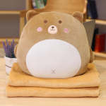 Kolm-&uuml;hes multikas padjatekk: Kahe otstarbega padi ja tekk koos kliimaseadme tekiga, ideaalne kontoris uinakuks Cushion (Blanket 1m x 1.7m)