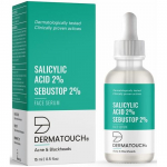 DERMATOUCH Salicylic Acid 2% w/w Sebustop 2% Face Serum | For Acne & Blackheads | Specially for Acne-prone & Oily Skin | 15ml