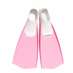 Unisex vabasukeldumise pikad snorgeldamisuimed &ndash; spetsiaalne sukeldumisvarustus L (40-41) roosa/valge