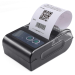 Mini kaasaskantav termoprinter traadita plaadiga saatekviitung Exrpress Printer USB BT 58HB6 must