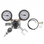W21.8 &Otilde;llekannu Regulaator Alumiinium ABS Toruga CO2 Regulaator Karboniseerimiseks &Otilde;lle Soda Serveerimiseks