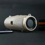 Kaasaskantavad Bluetooth-k&otilde;larid Mini juhtmevaba Hi-Fi ruumiline heli Subwoofer V&auml;litingimustes veekindel telkimispeo valjuh&auml;&auml;ldi kuld