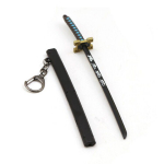 Deemonitapja Kamado leegi ja tuule samba m&otilde;&otilde;ga v&otilde;tmehoidja ripatsm&auml;nguasi, 17 cm 17cm